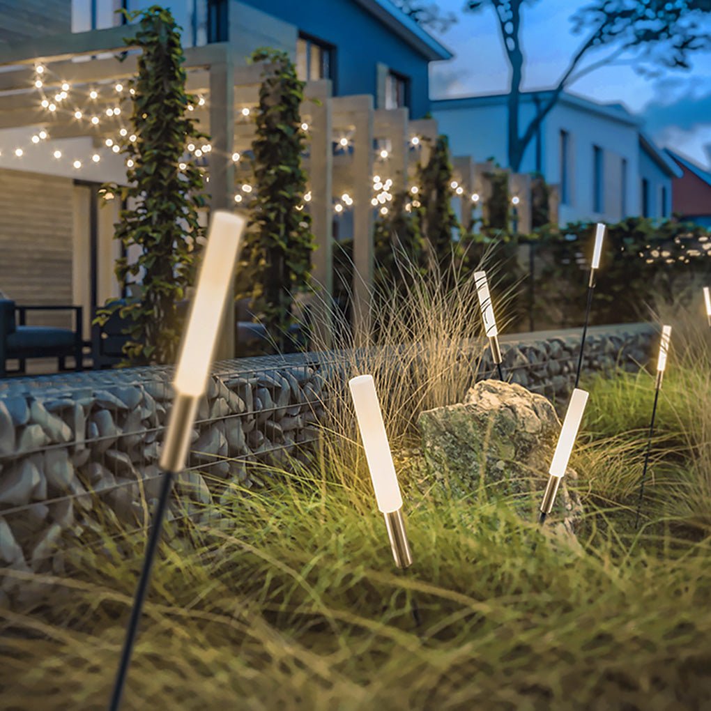 Solar Reed Lights | Vattentäta LED Trädgårdsdekorationer Carvallo