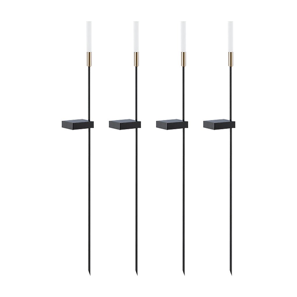 Trädgård Solarlampor Modern Rostfritt Stål Staket Carvallo