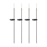 Trädgård Solarlampor Modern Rostfritt Stål Staket Carvallo