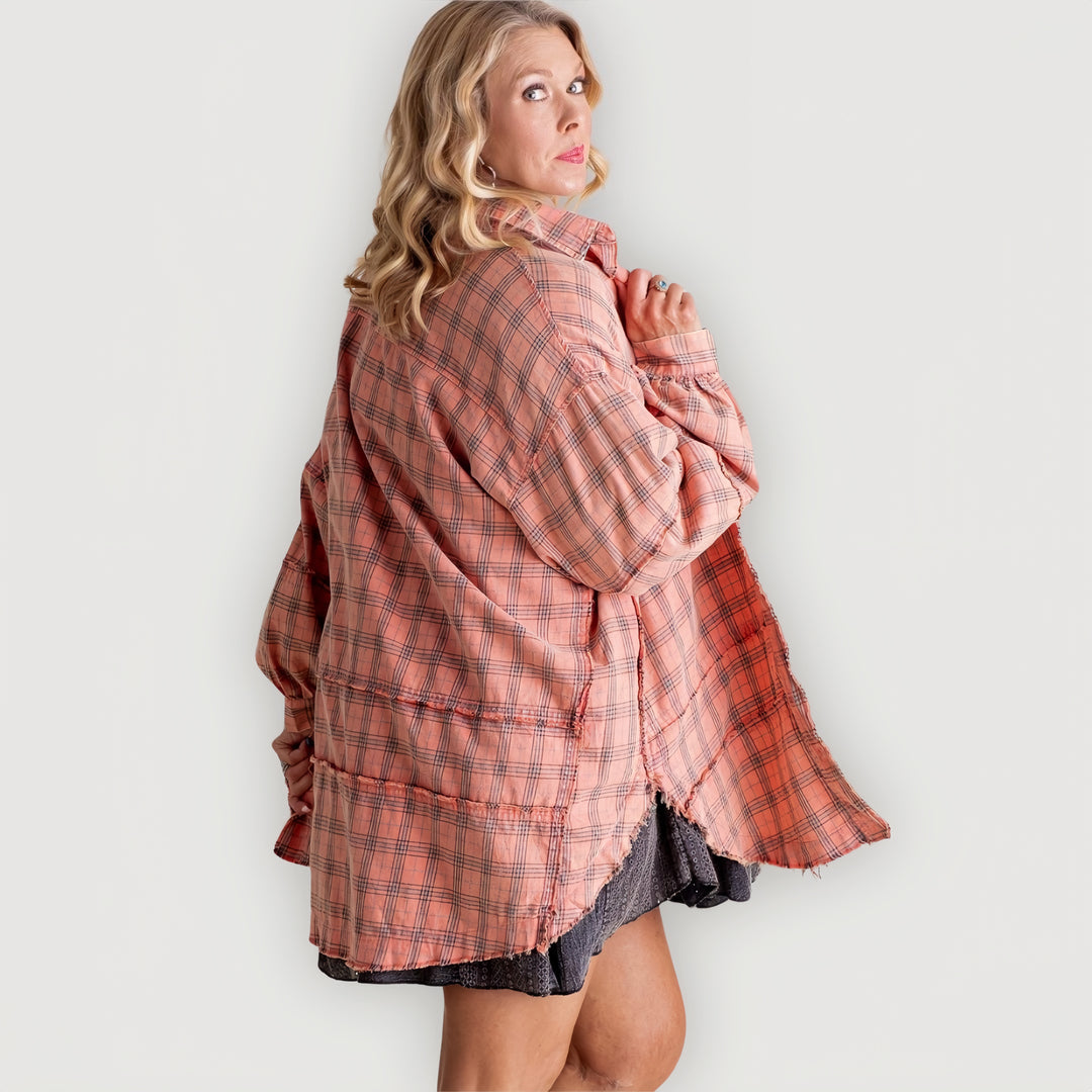 Emily™ Klassisk rutig flanell-Hemnix-Persika-S-Hemnix