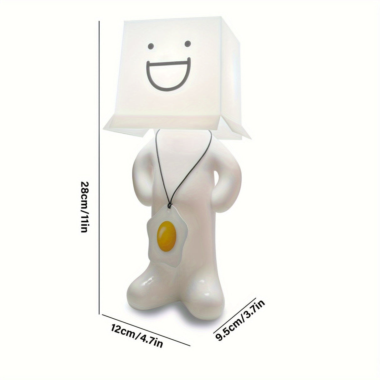 FunGlow - Kreativ Bordslampa, USB LED Nattlampa för Sängkammardekoration Carvallo