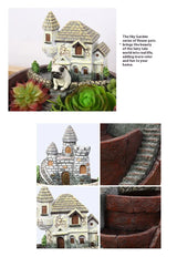 Sukulent Dekorationsblomkruka för Mini-Trädgård – Bonsai Planteringskruka för Mikrolandskap och Trädgård Carvallo