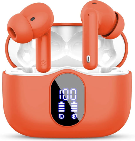 Trådlösa Bluetooth hörlurar med brusreducering öronsnäckor Carvallo