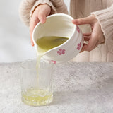 Matcha-set med 5 delar – Japanskt teservice med tekopp, bambupensel och sil. Carvallo