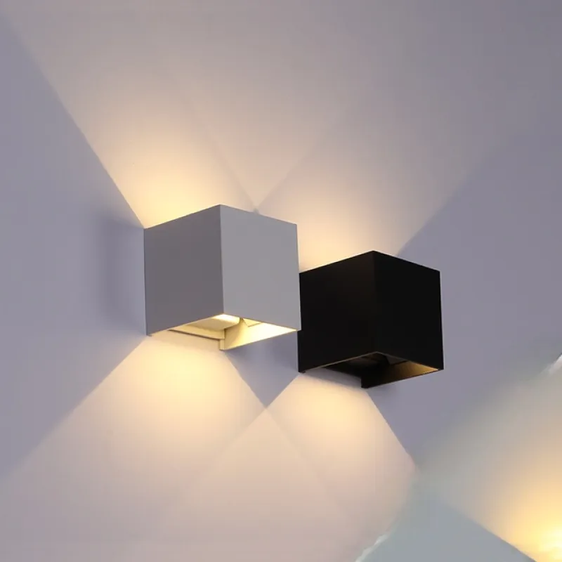 Vägglampa Modern Svart Aluminium LED Lampa Carvallo
