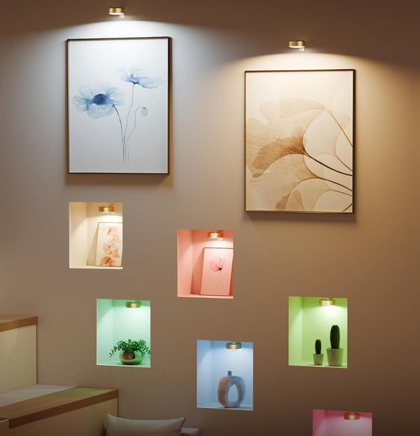 MagnaGlow – Ritljuspanel med 13 effekter Carvallo