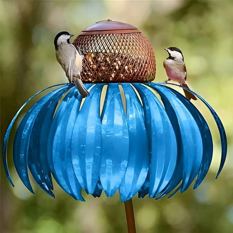 GardenGlow Foderställ - Solhatt Fågelhus Trädgårdsdekoration Carvallo