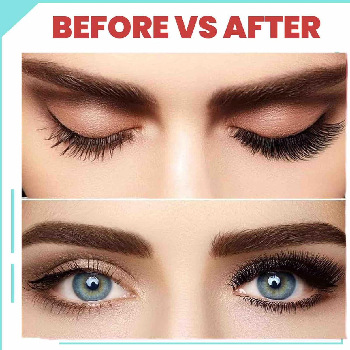 Luxora Återanvändbar Magnetisk Ögonskugga & Pincett Set Ingen Lim Behövs Carvallo