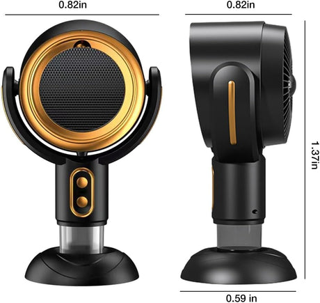 Royaleva Bärbar Spiskåpa med 2-hastighets Fläkt – Kompakt Ventilation Carvallo