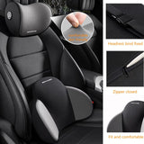 Bilstols huvudstöd & ländryggsstöd kit Carvallo