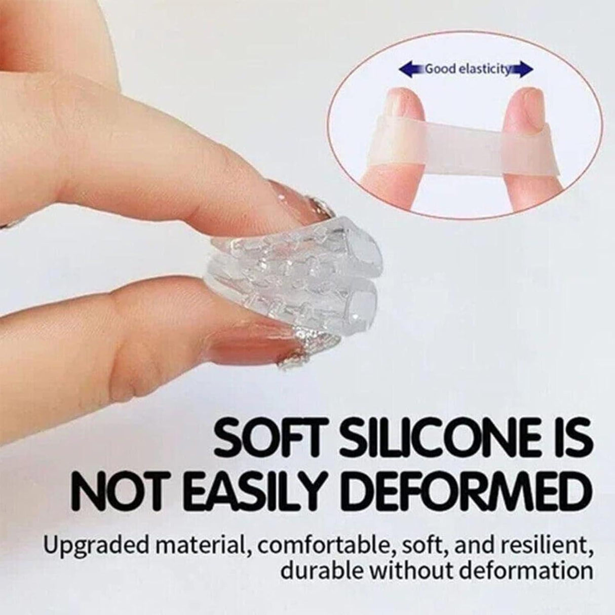 Royaleva silikon tåskydd för smärtlindring och komfort Carvallo