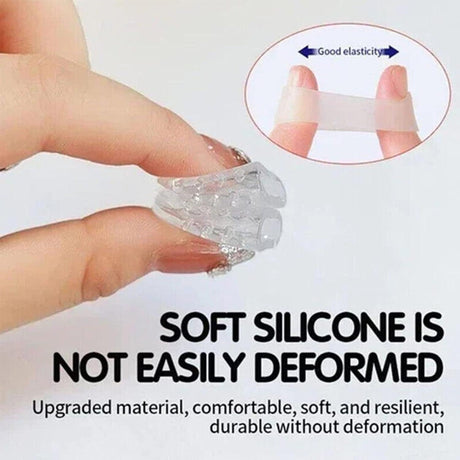 Royaleva silikon tåskydd för smärtlindring och komfort Carvallo