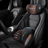 Bilstols huvudstöd & ländryggsstöd kit Carvallo