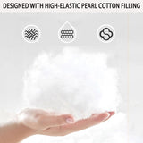 Delux ryggstöd kudd – Ergonomiskt stöd med justerbart nackstöd & tvättbart fodral Carvallo