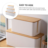 Luxora Trådhållarbox för prydlig kabelhantering Carvallo