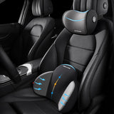 Bilstols huvudstöd & ländryggsstöd kit Carvallo