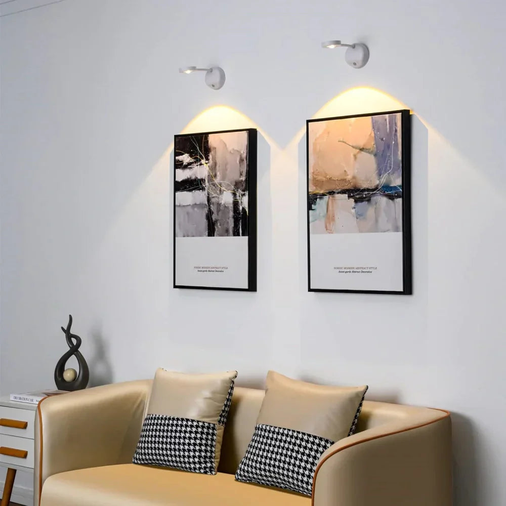 Vägglampa Justerbar LED Rörelsesensor Spotlight Carvallo