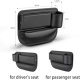 Bilstolssömsfyllare och organisatör för förare och passagerare 2-pack Carvallo