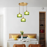 CrystalWave Light – Retro Kort Cylinder LED Hänglampa Carvallo