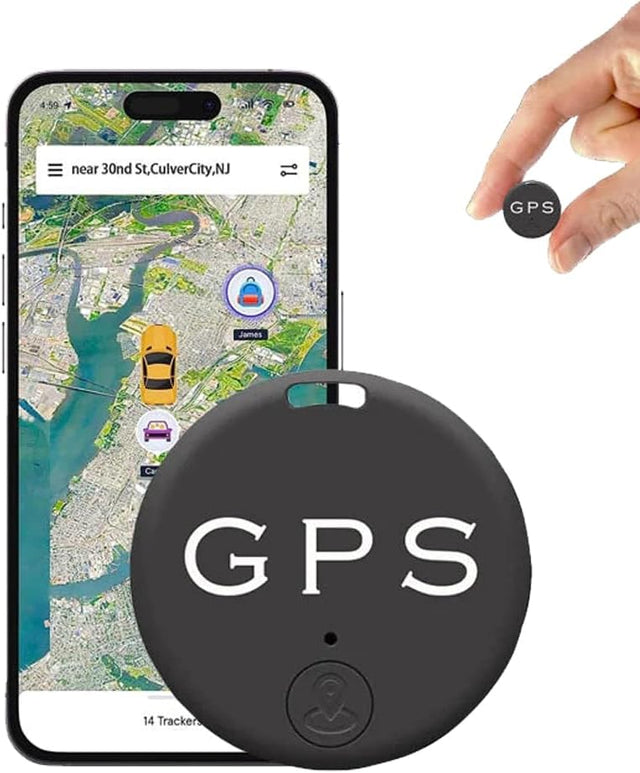 GPS Tracker Mini Magnetisk Realtidsenhet Carvallo