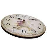 ParisAura – Eiffeltorn-inspirerat väggur i trä för elegant hemmainredning och tidlös stil Carvallo