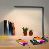 DeskLume Lampa - Flexibel USB-Laddning-LED-Taklampa Carvallo