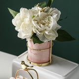 Blomkrukor med fågel-design för stilfull dekoration Carvallo