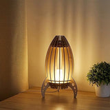 RocketGlow - Vintage Raket Nat Lampa för Avkopplande Och Modern Belysning Carvallo