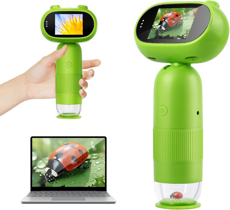 Digital Mikroskop Barn Portabel Mynt Visare Carvallo