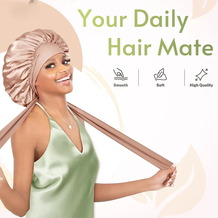 Satinstirnband – Bekväm sovmössa för damer Carvallo