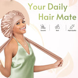 Satinstirnband – Bekväm sovmössa för damer Carvallo