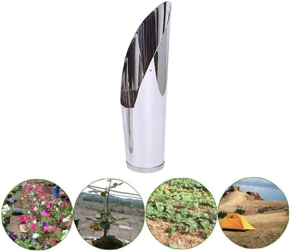 Rostfritt stålspade för blomjord – Robust planteringsspade för trädgård och balkong Carvallo