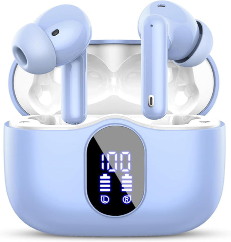 Trådlösa Bluetooth hörlurar med brusreducering öronsnäckor Carvallo