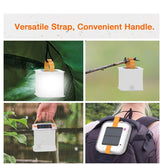 Solar LED Lykta – Bärbar, hopfällbar campinglampa med solenergi för utomhusaktiviteter Carvallo