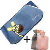 Carvallo – Återfyllningsbar plyschvärmeflaska med höftkudde Carvallo