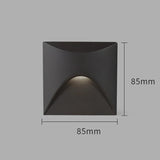 PathLight – Vattentät vägglampa med rörelsesensor för moderna rum Carvallo