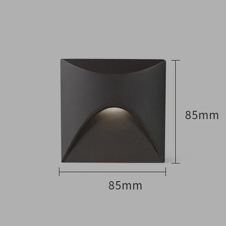 PathLight – Vattentät vägglampa med rörelsesensor för moderna rum Carvallo