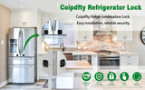 RoyaleGlow Kylskåpslås 2-pack för säker livsmedelsförvaring Carvallo