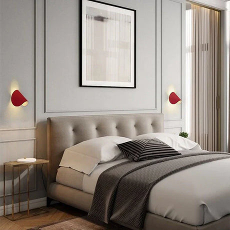 Modern färgad LED-vägglampa i stilren design Carvallo