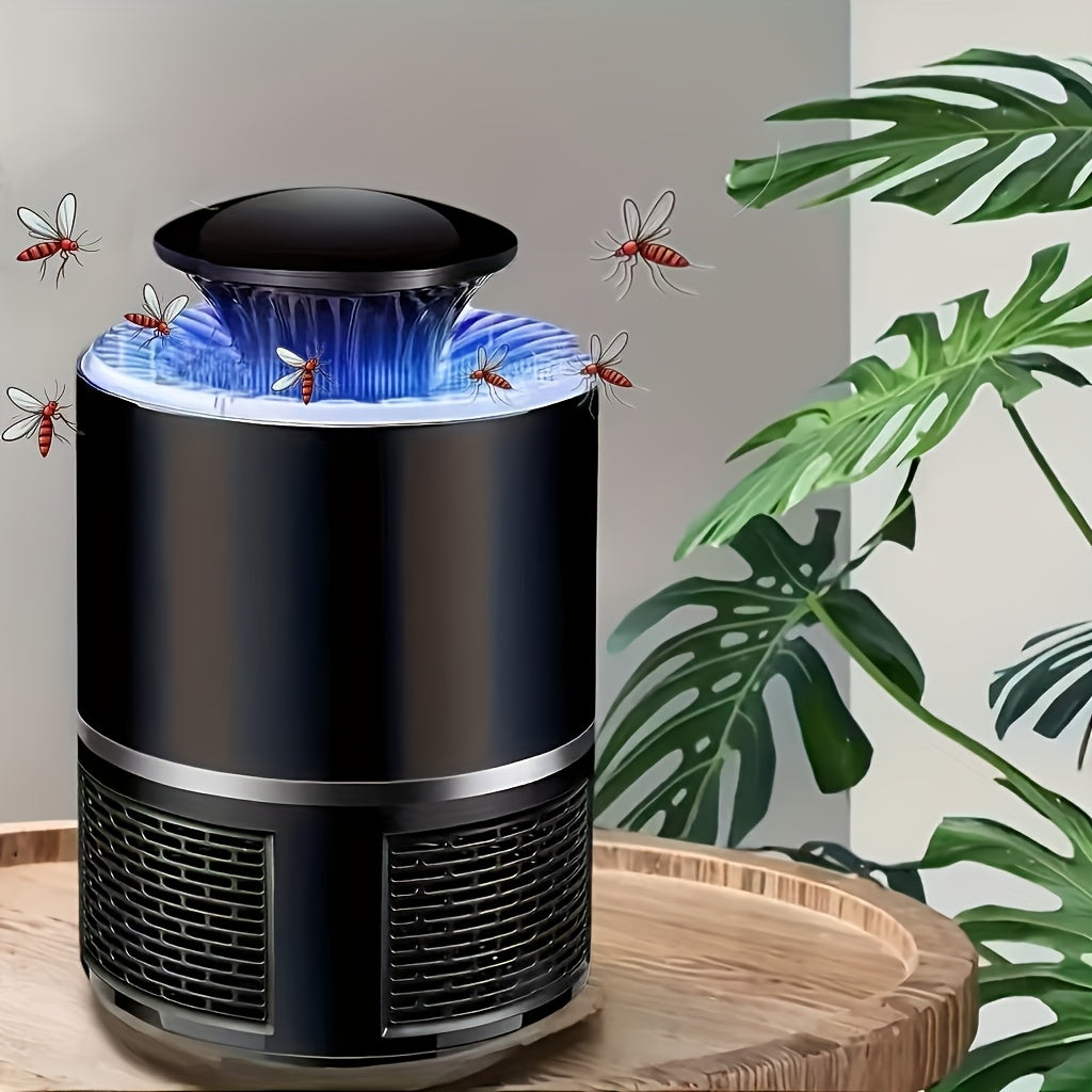 USB Tyst Mygglampa – Automatisk Insektsfångare med Blått Ljus Carvallo