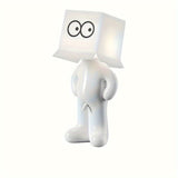 CartoonGlow - USB-driven tecknad bordslampa med LED-ljus och tryckknappskontroll Carvallo