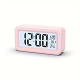 Digital väckarklocka med LCD-skärm - Datum- och temperaturvisning Carvallo
