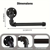 Industriell Toalettpapperhållare - För ett Stilrent Badrum Carvallo