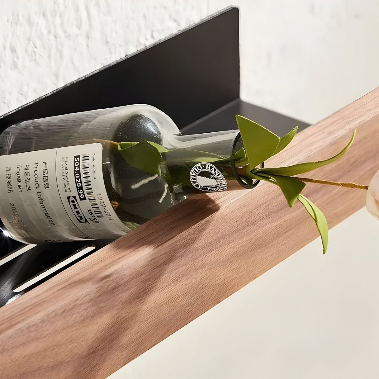 LuxeWood Regal - Träbadrumsorganisationshylla Carvallo