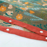 Ocean Coral Mönster Kuddöverdrag – Svalkande & Vacker Carvallo