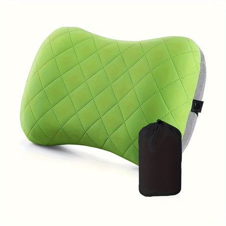 Carvallo Airnest Travel | Ergonomisk & Uppblåsbar | Med Tvättbart Fodral | 46 × 32 cm Carvallo