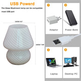 Randig Bordslampa - Atmosfärisk och Tidlös Design Carvallo