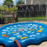 Barn Utomhus Simbassäng PVC Regnbågs Sprinkler Carvallo