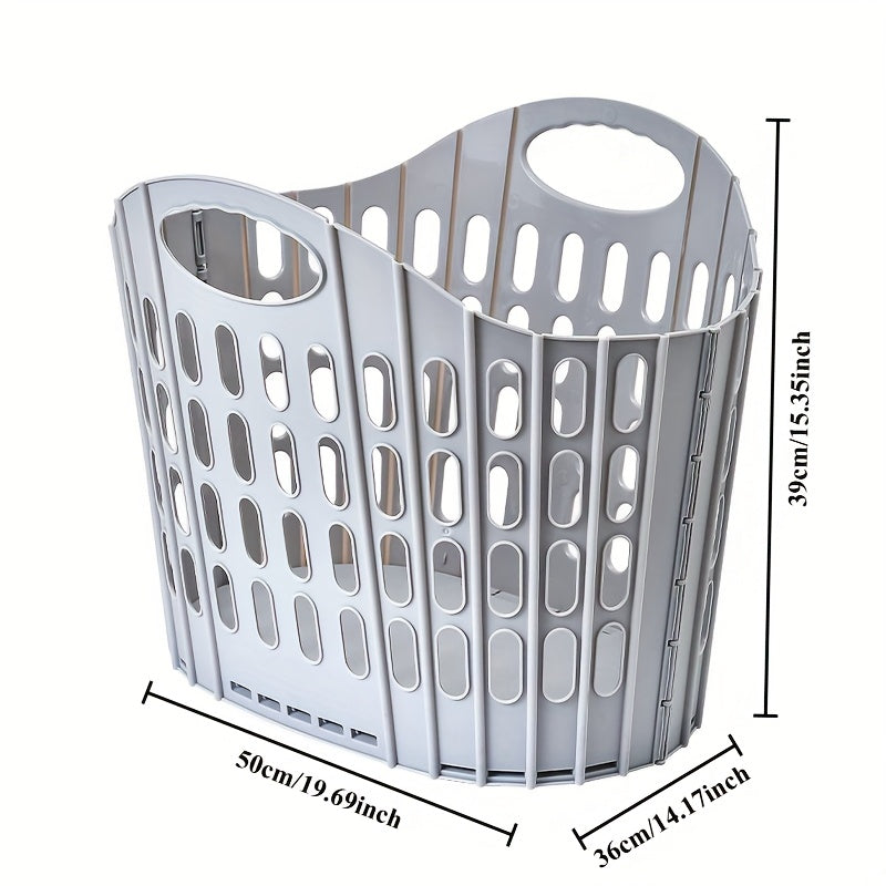 FlexiFold bärbar tvättkorg – Kompakt och lättbärbar klädkorg MILA Sverige