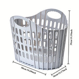 FlexiFold bärbar tvättkorg – Kompakt och lättbärbar klädkorg MILA Sverige